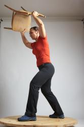 ANGELINA STANDING POSE WITH CHAIR